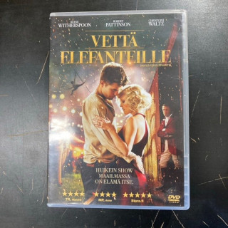 Vettä elefanteille DVD (VG/M-) -draama-